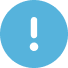 Exclamation mark icon.